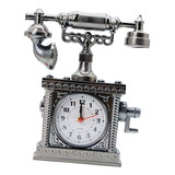 Relógio De Mesa De Telefone Vintage Estátua Estilo B