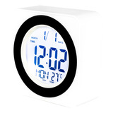 Relógio De Mesa Digital C Despertador Light Sensor Original