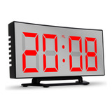 Relógio De Mesa Digital Despertador Calendário Termômetro