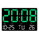 Relógio De Mesa Digital Relógio De Parede Com Display Led