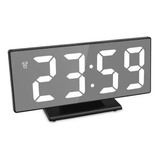 Relógio De Mesa Led Digital Alarme Despertador Espelho Cama
