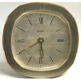 Relógio De Mesa Swiza Quartz Antigo Usado Suíço 