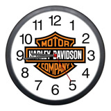 Relógio De Parede Decorativo Harley Davidson