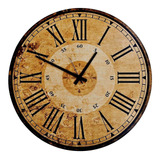 Relógio De Parede Grande Números Romanos