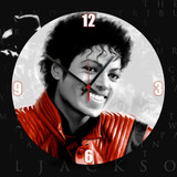 Relógio De Parede Michael Jackson