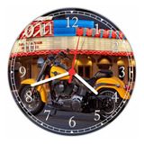 Relógio De Parede Motos Motocicletas Vintage
