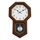 Relogio De Parede Pendulo Capuccino Herweg Classico 6482210