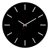 Relógio De Parede Preto 40cm Grande