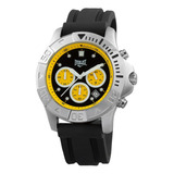 Relógio De Pulso Everlast Masculino Cronógrafo Aço E463
