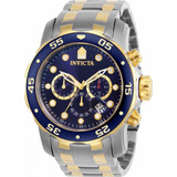 Azul/dourado
