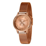 Relogio De Pulso Lince Feminino Lrr4678l R1rx Rose Original