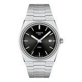 Relógio De Pulso Tissot T-classic Prx Preto T137.410.11.051.00