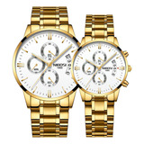 Dourado/branco