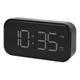 Relógio De Toque Digital Usb Led Alarm 12/24h De Cabeceira P