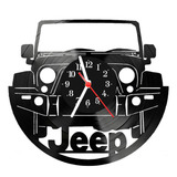 Relógio De Vinil Disco Lp Parede | Jeep Carro