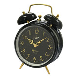 Relogio Despertador Corda Antigo Vintage Retrô Herweg 2385