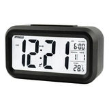 Relógio Despertador Digital Alto De Mesa Calendário Chronos