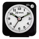 Relógio Despertador Herweg Quartz 2510-034 Preto