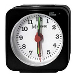 Relógio Despertador Silencioso Herweg 2510 034 Preto 12x S/j