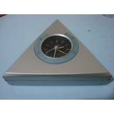 Relogio Despertador Yin's Quartz - Antigo - Raro - Blac