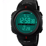 Relógio Digital Atlantis Cronômetro 7330g Corrida