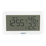 Relógio Digital De Mesa Com Despertador, Temperatura Umidade