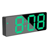 Relógio Digital De Mesa E Parede Led Com Data E Alarme