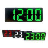 Relógio Digital De Mesa Led Com Data Alarme Temperatura
