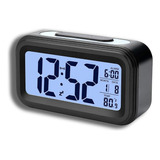Relógio Digital Despertador Mesa Cabeceira Quarto