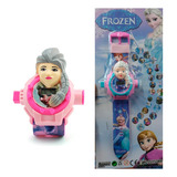 Relógio Digital Frozen Projeta 24 Imagens Infantil Divertido