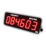 Relógio Digital Grande Cronômetro Academia Led 58cmx19cm