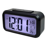 Relógio Digital Lcd Led Despertador Calendário