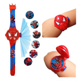 Relógio Digital Led Infantil Disney Super Hérois Smartband