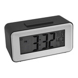 Relógio Digital Mesa Led Despertador Luz Noturna Pilha
