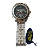 Relógio Dourado Atlantis A3366 Masculino Pulseira