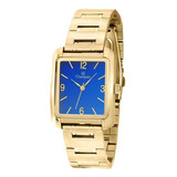 Relógio Dourado Feminino Champion Ch22466a Cor