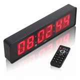 Relógio E Cronômetro Digital De Parede Led Lelong Com Timer