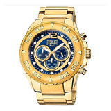 Relógio Everlast Dourado Masculino - E630