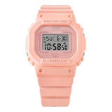 Relógio Feminino Casio Gmd-s5600ba-4dr G-shock, Cor Da Pulseira: Rosa, Cor De Fundo: Rosa