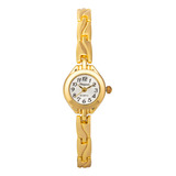 Relógio Feminino Dourado Mini Casual Quartz