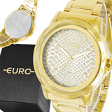 Relógio Feminino Euro Glitz Casual Top