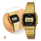 Relogio Feminino Vintage Dourado Casio Original Premium 