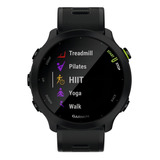Relógio Garmin Forerunner 55 1.04 Preto, Pulseira Black