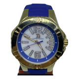 Relógio Garrido&guzman Feminino Gg2057lsg/28 - Azul