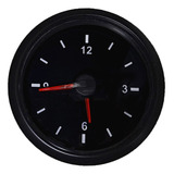 Relógio Horas Analógico 52mm 12v P Painel Fusca Opala Kombi