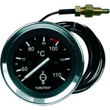 Relogio Indicador Mecanico Temperatura Agua Motor 60mm 2,0mt