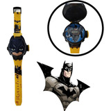 Relógio Infantil Batman 3d Com Projetor
