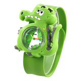 Relógio Infantil Flexível Pulseira Bate Enrola