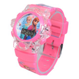 Relógio Infantil Menina Princesas Digital Led