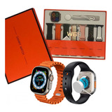 Relógio Inteligente Smartwatch 7 Pulseiras W69